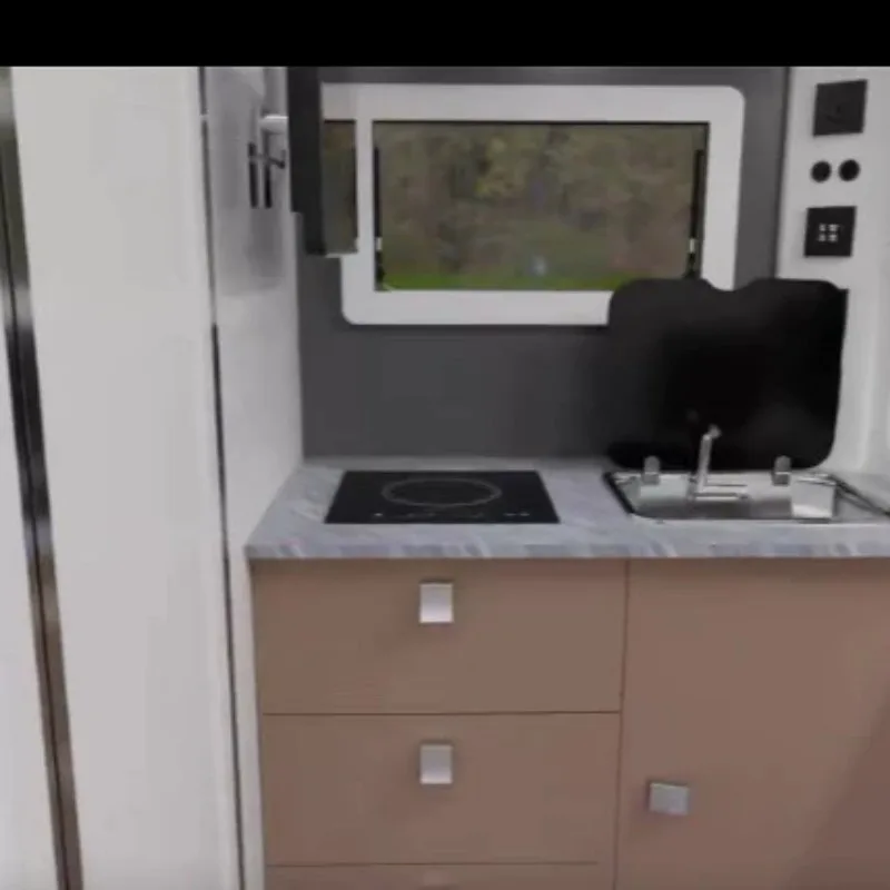 RV integrado com autônomo de viagem conveniente e prático