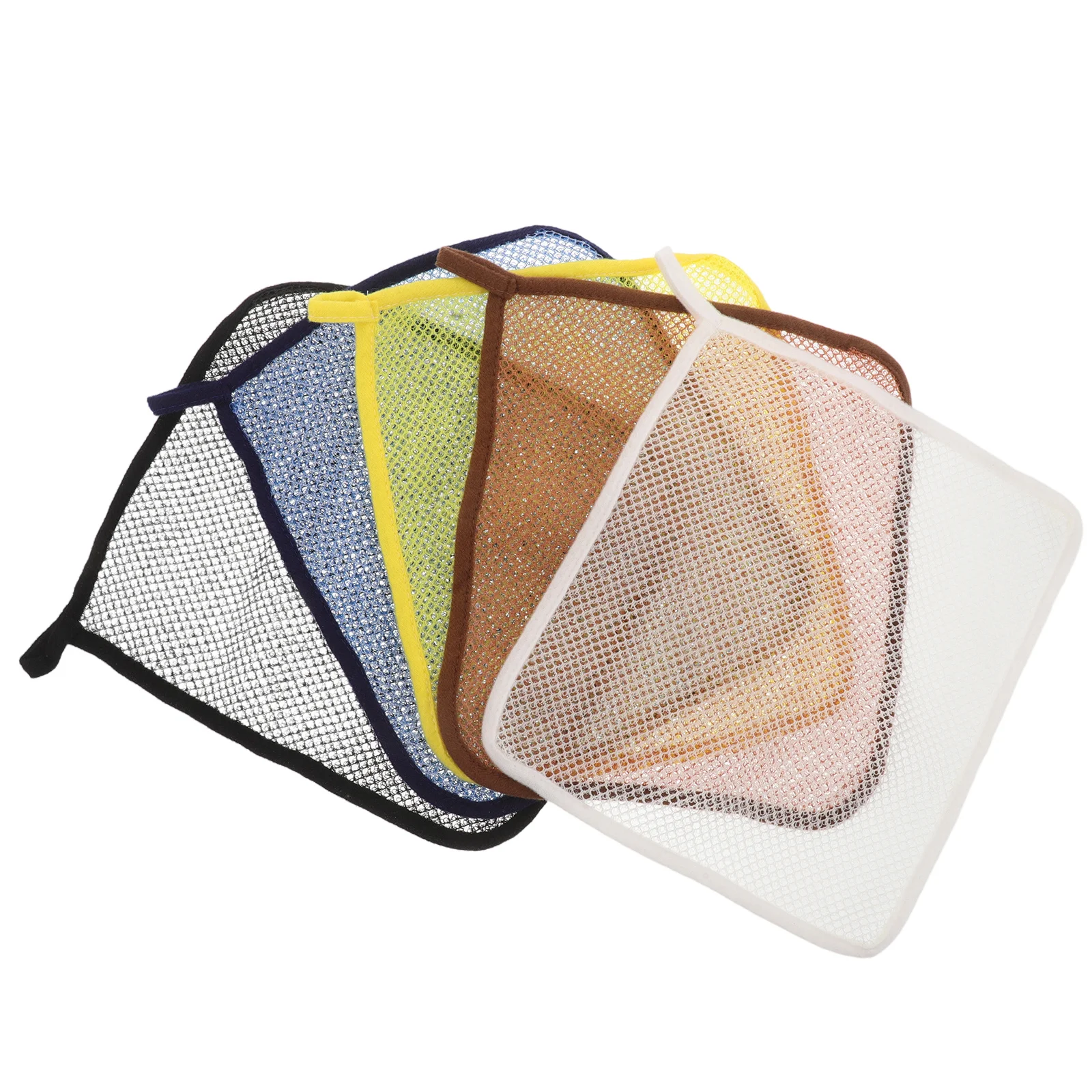 

5Pcs Body Exfoliating Washcloth Deep Cleansing Shower Back Scrubber Dead Skin Remover Bath Exfoliating Towel for Men Women Skin