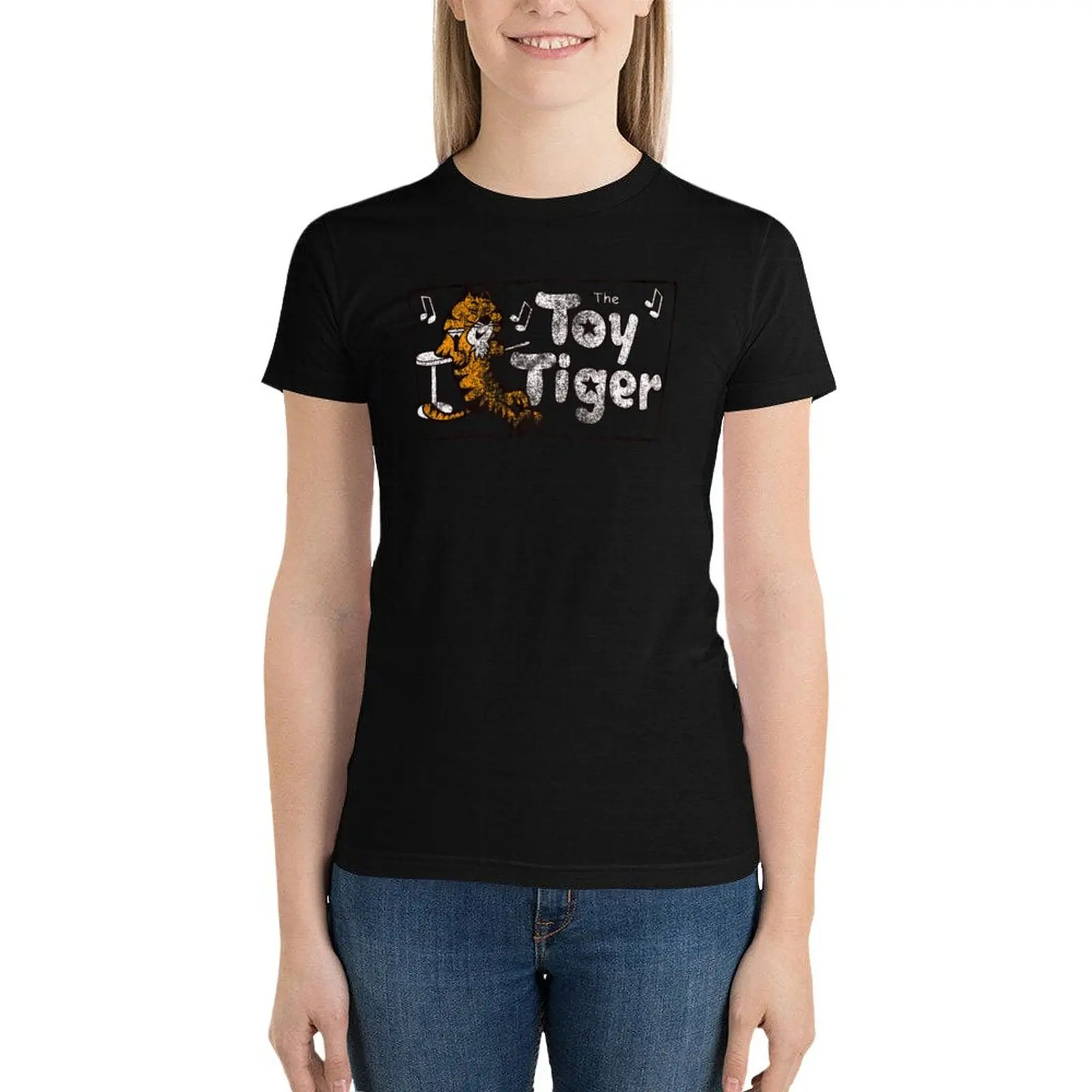 

The Toy Tiger - Louisville, KY (Logo) T-Shirt korean fashion shirts graphic tees summer clothes t shirts for Womens