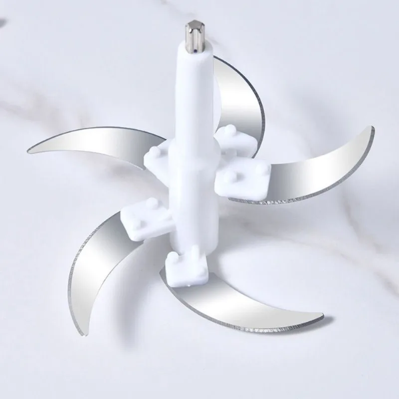 4/5 liter meat grinder blade accessories universal 6 blade stainless steel cutter head 5 blade column shaft