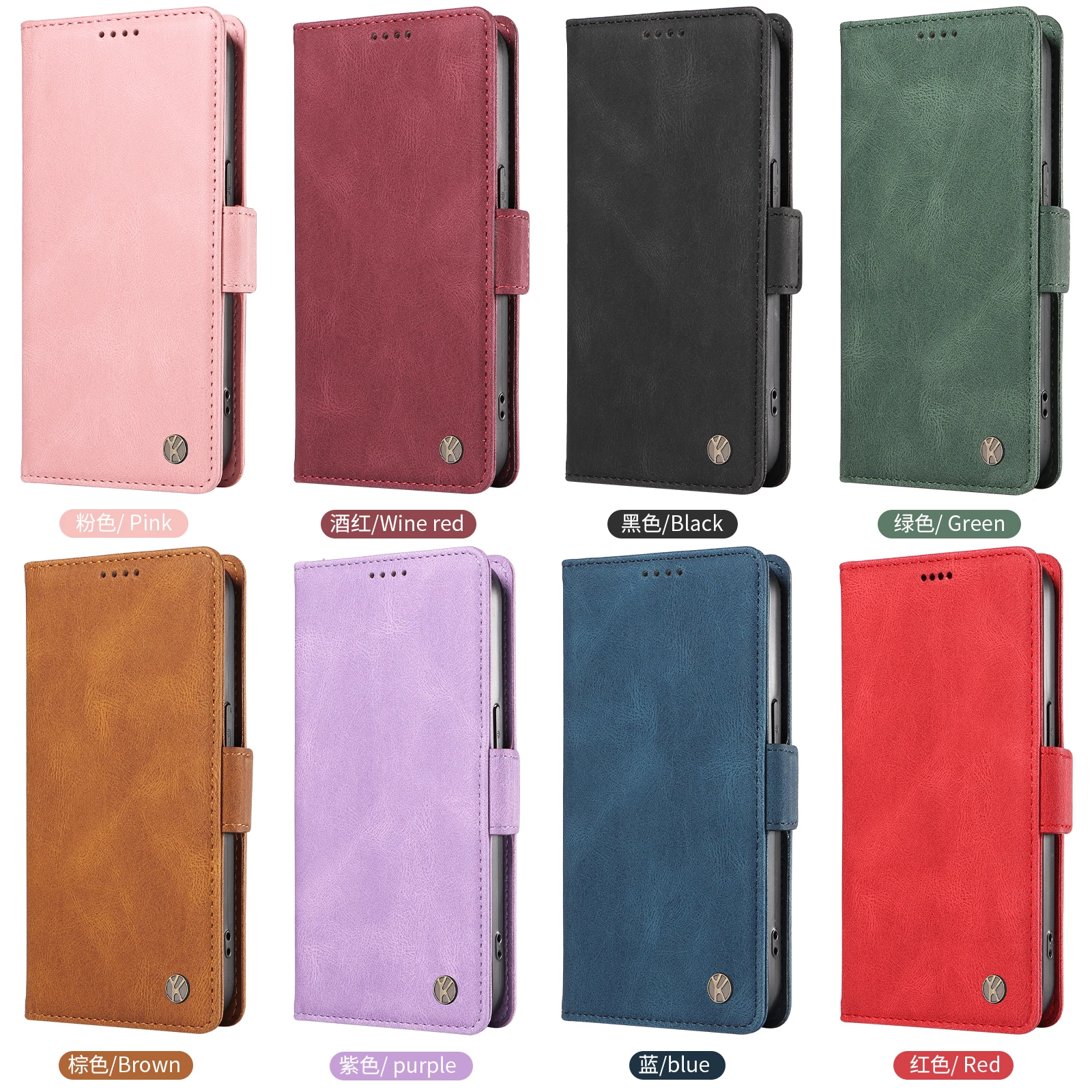 YIKAYU Mobile Leder Tasche Abdeckung Haut Stehen Karte Halter Brieftasche Telefon Fall Für iPhone X XS XR 11 12 13 14 15 Plus 16 Pro Max