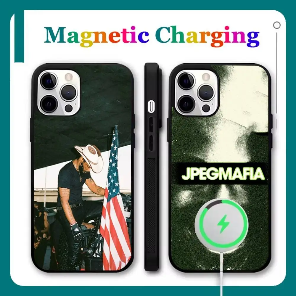 

Rapper Jpegmafia Phone Case For iPhone 17,16,15,14,13,12,11,Pro,Max,Plus,Mini,Air,SE New Magsafe Magnetic Wireless Charging