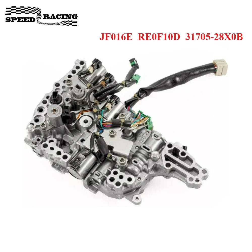 

JF016E RE0F10D 31705-28X0B 31705-28X2B Корпус регулирующего клапана трансмиссии CVT с электромагнитами для Nissan 2.5L