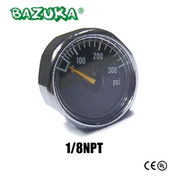 Neues Luft zubehör Mini 25mm/1 Zoll 300psi Manometer Messgerät 1/8npt Tauchen Bergsteigen Zubehör