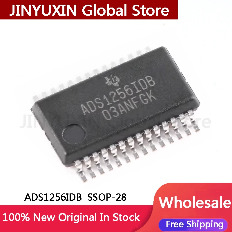 2-10Pcs ADS1256 ADS1256IDB ADS1256IDBT ADS1256IDBR SSOP-28 IC In Stock Wholesale