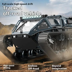 Jjrc 2.4g Multi Terrain Tracked Off Road Vehicle Boy Simulation Model Toy Tracked Tank Remote Control Car Children'S Toy Gift