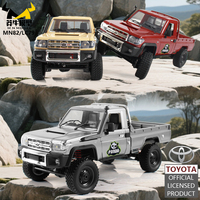 MN MODEL 1/12 4x4 LC79 RC Tour Vehicle Retro Off-Road Car Rock Crawler Panda Pickup Climbing Truck Collection Toy for Adult