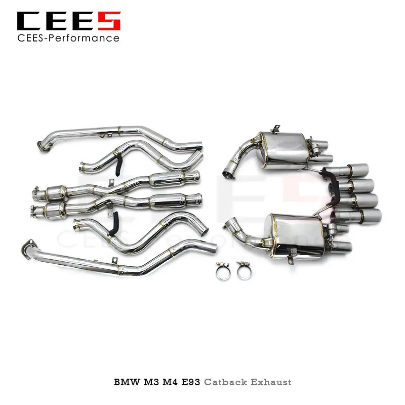 

CEES Catback Exhaust for BMW M3 M4 E93 4.0 2008-2013 Racing Car Tuning Performance Exhaust Muffler Pipe Escape Exhaust System