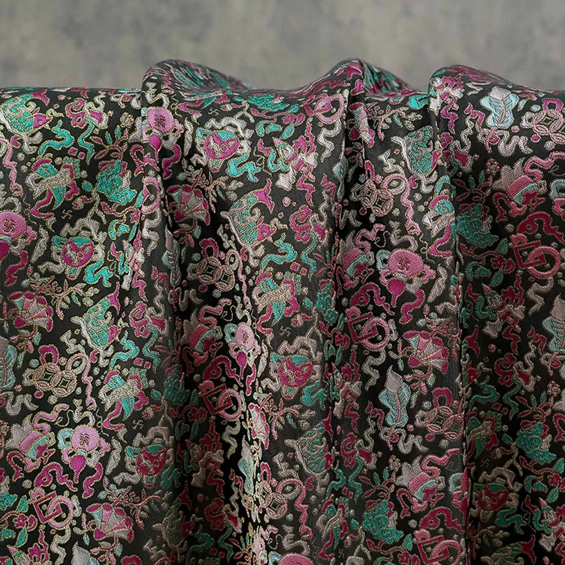 

Brocade Fabrics Jacquard Damask Dress Pattern Jacquard Sewing Material for DIY Cheongsam Dress Women Fabric