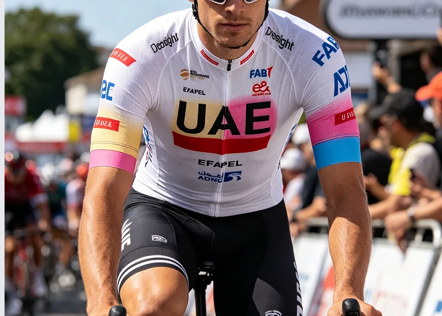 

2025 White Cycling Jersey TEAM UAE Bike Vest Maillot Men Women Quick Dry Ropa Ciclismo Bicycle Jersey T-shirt