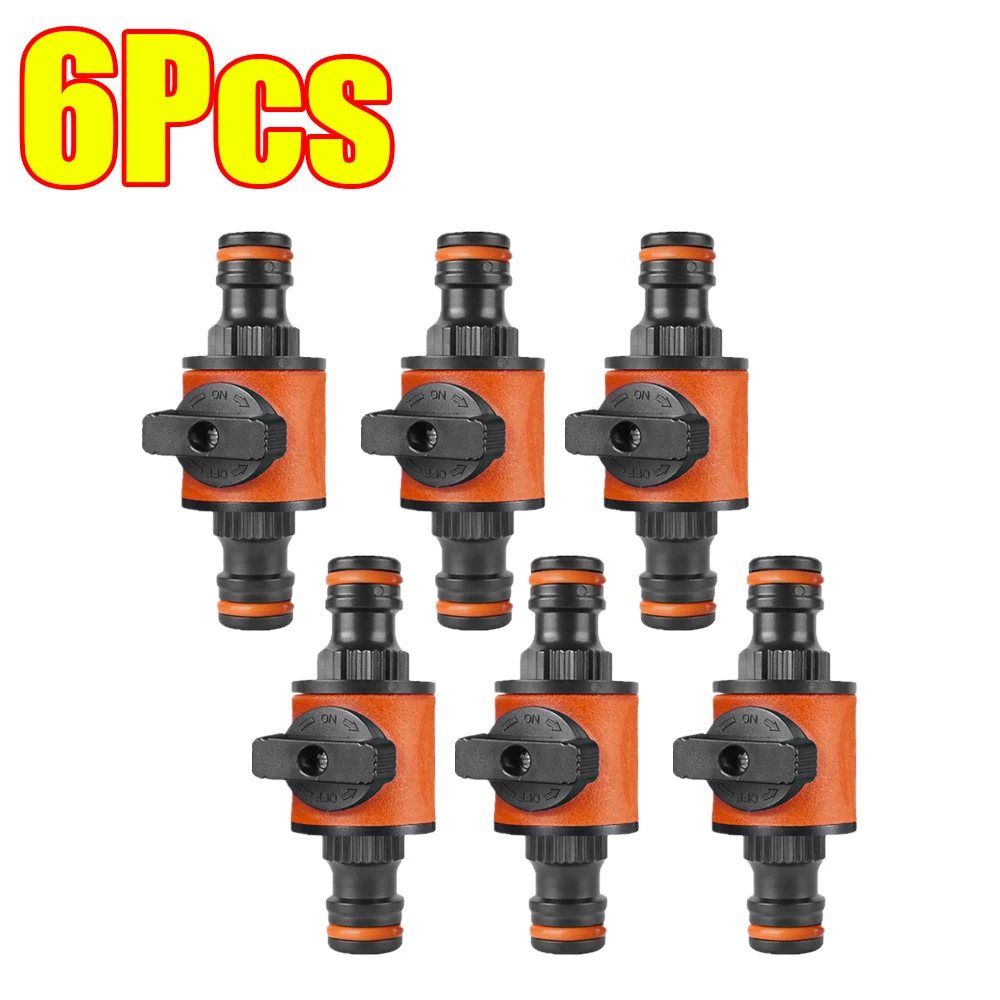 1-9 Stuks Tuinslang Snelkoppeling 16mm Tuinslang Afsluiter Schakelaar Snelkoppeling Tepel Irrigatie Slang Stop Water