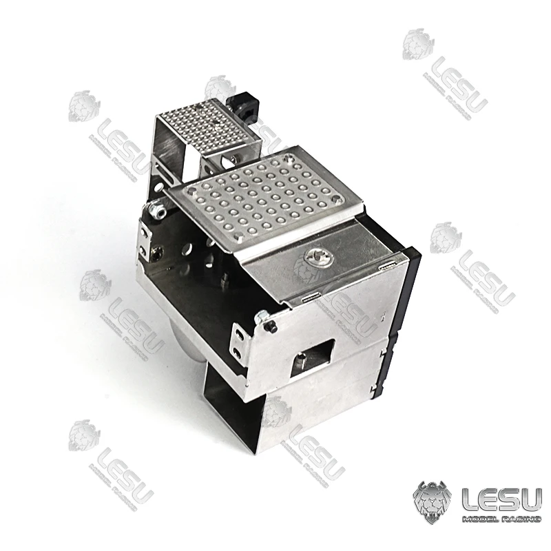 Części RC Lesu Zbiornik Urylu Skrzynka Akumulatora Zbiornik Wydechowy Tamiyaya Do Skala 1/14 Fh16 Zdalnie Sterowany Ciągnik Ciężarowy Th16725