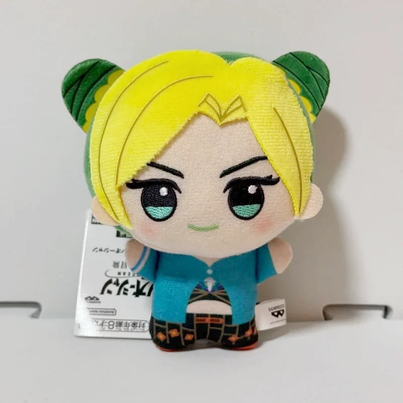 Genuine Banpresto Jojos Bizarre Adventure Stone Ocean Plush Toy Anime Character Doll Collectible Desktop Display Doll Toy