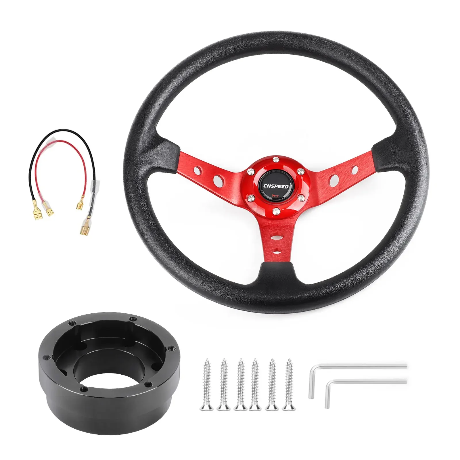 CNSPEED オートスポーツドリフトステアリングホイール 350