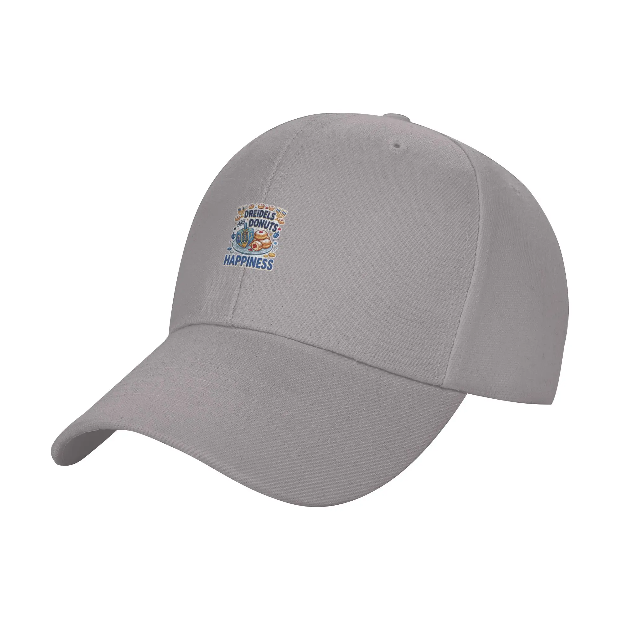Dreidels and Donuts Hanukkah Happiness Design Trendy Baseball Cap Boating Portable Snapback Cap