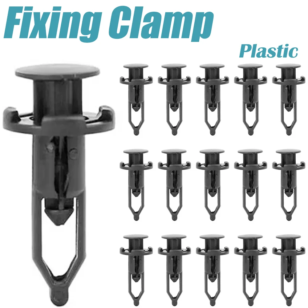 

Car Plastic Retainer Clips Black Multi-functional Cars Bumper Fasteners Black Fixed Clip Tool Auto Accessories 10/20/30/50pcs