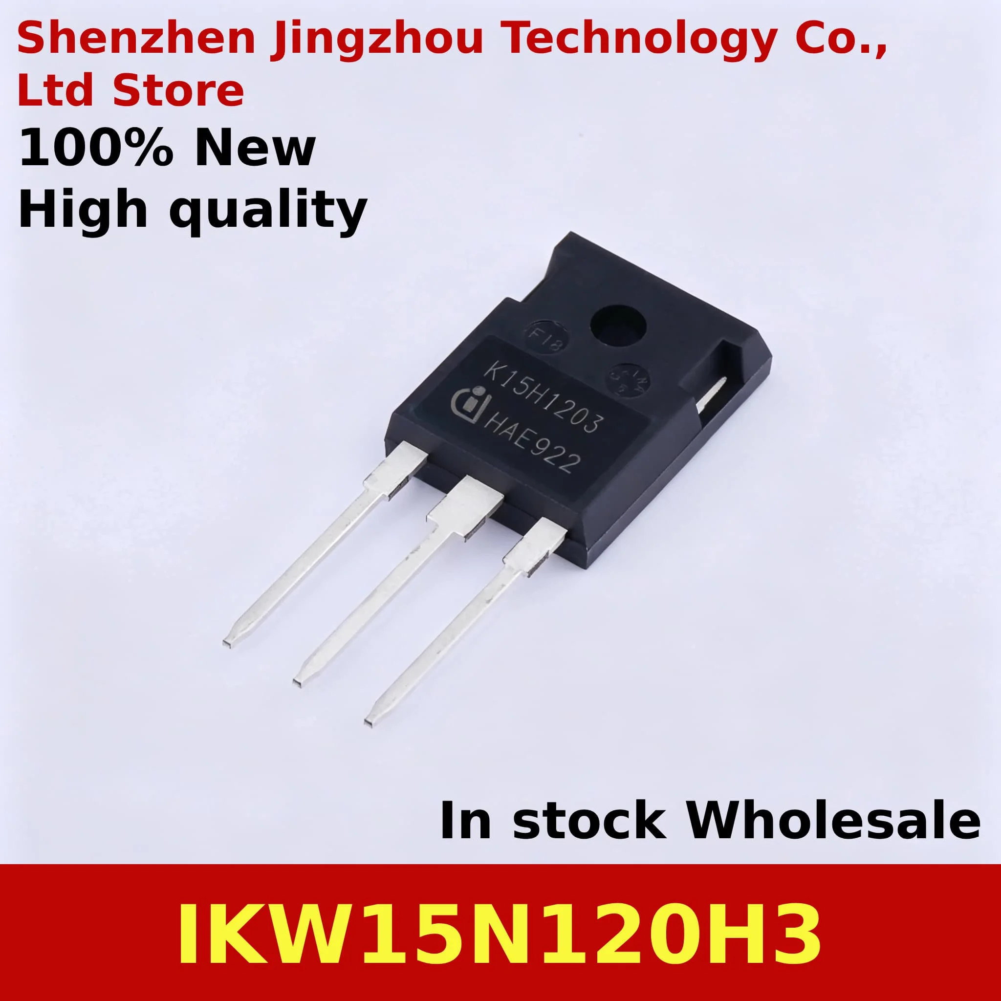 (5/10PCS) 100% New K15H1203 TO-247 1200V 15A 15H1203 Inverse IGBT Single Pipe Welding Machine IKW15N120H3 Chip In Stock