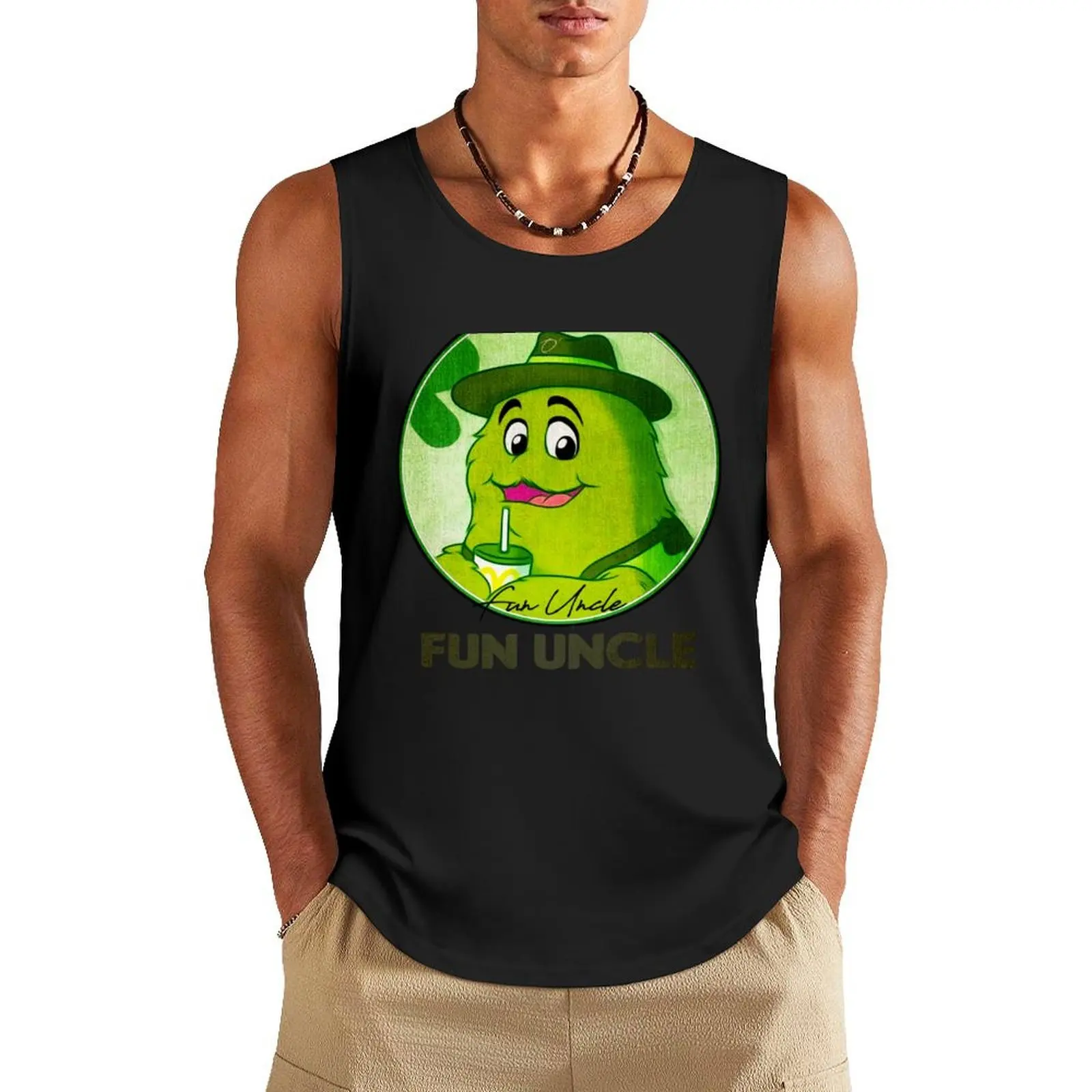 

Uncle O'Grimacey - Fun Uncle O'! Tank Top T-shirt for fitness vests for men gym Men's summer t-shirt