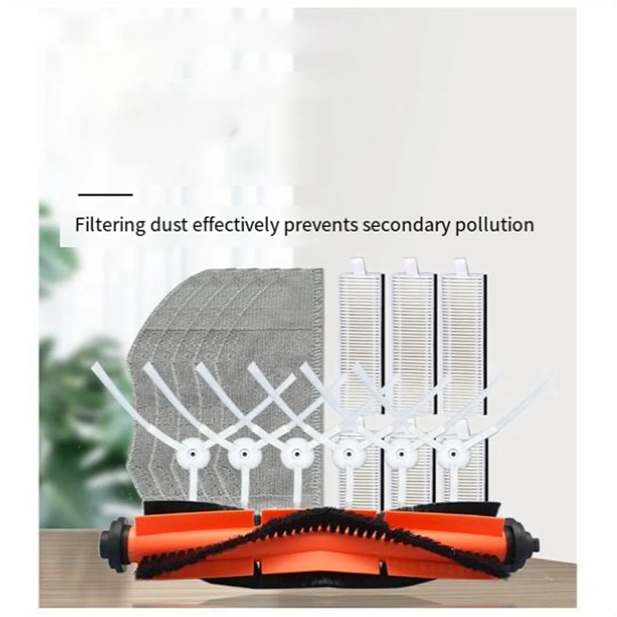 Аксессуары для подметальных машин Подходит для робота для подметания и мытья полов Аксессуары G1 Набор запасных частей для робота для подметания и мытья полов