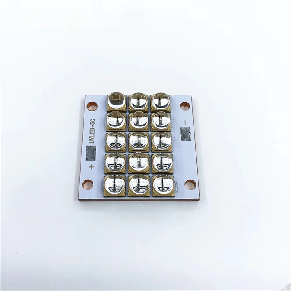 UVLED Module UV LED Curing Lights COB Chip Modules Internal Chip 15 Lamp Beads Ink Drying Light Home & Hotel Office Use Dimmable