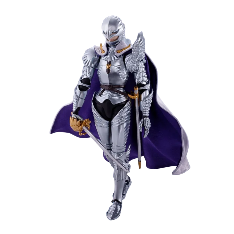 Bandai prawdziwa Berserk Anime figurka SHF Griffith jastrząb światła zabawki figurki akcji dla chłopców ozdoby Model kolekcjonerski na prezent dla dzieci