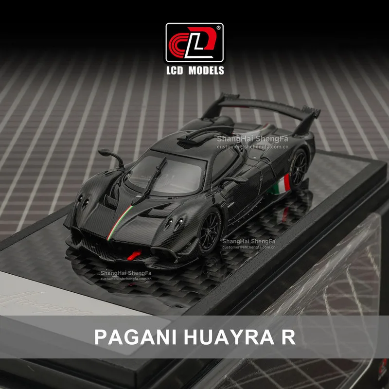 LCD 1/64 Pagani Huayra R Carbon Fiber Diecast Car Model Alloy Simulation Collection Toy Gift For Boys#peetyeee
