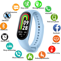 New M6 Smart Watch Men Women Fitness Smart Bracelet Sports Band Heart Rate Blood Pressure Monitor Waterproof Multi for Mi Band 6