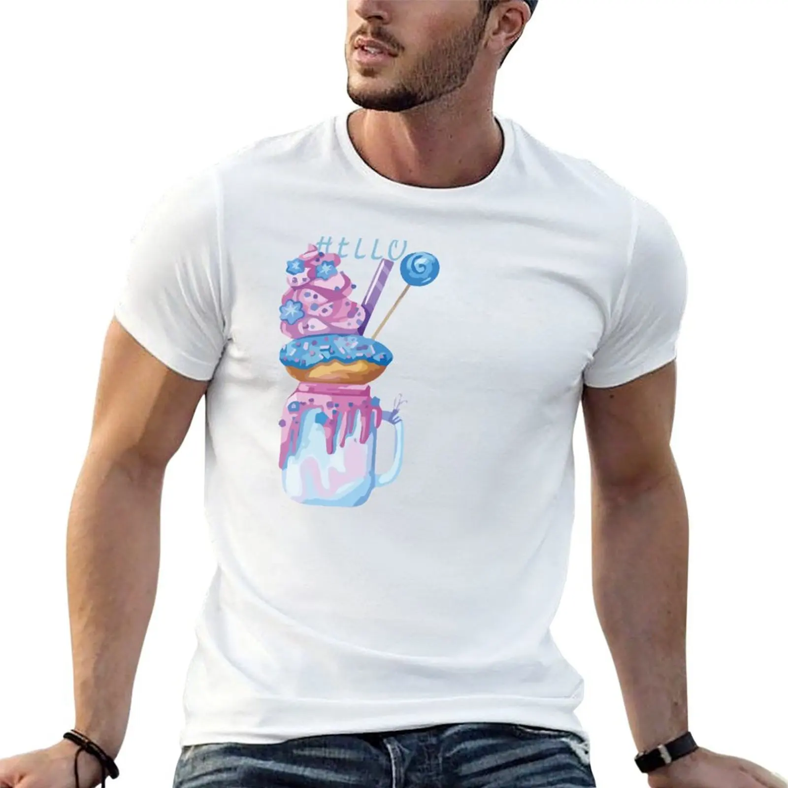 

Ice Cream Salish Matter T-Shirt t shirts for man graphic funny anime t shirts oversize T-Shirt