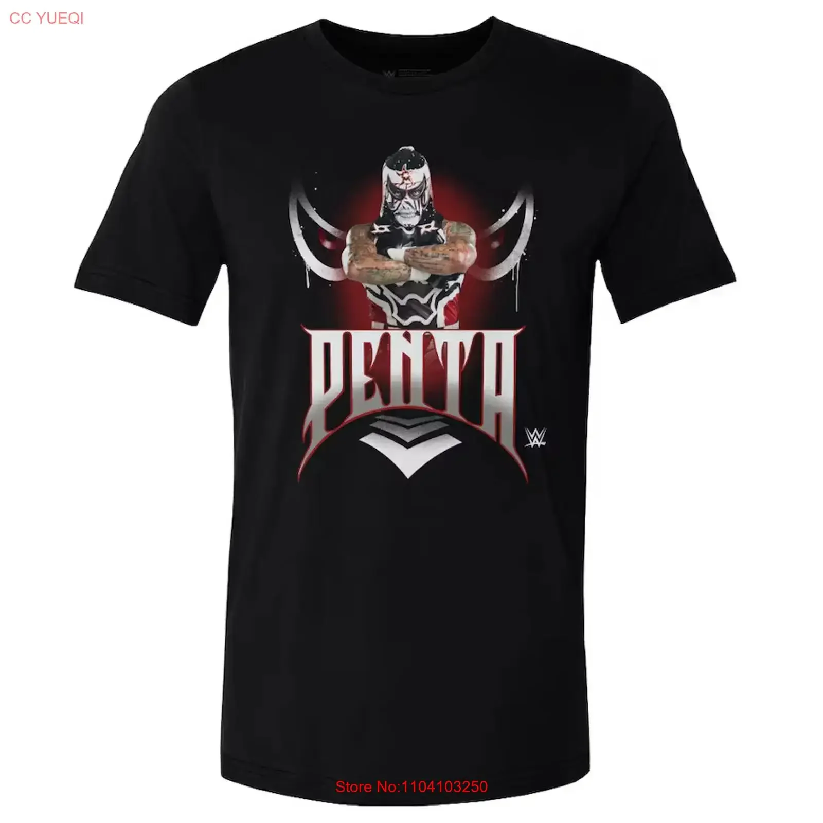 Penta Paint T Shirt Black vintage Washed Slightly Versatile designer clothes homme fashion Stretched Unisex Breathable Soft