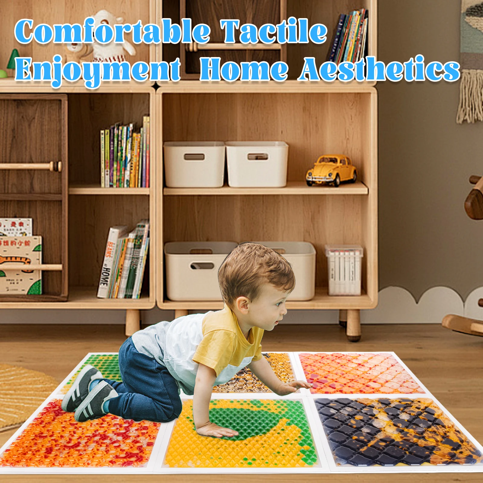 Kid Friendly Liquid Tiles Kids Sensory for Sensory Playground Textured Floor Tiles Sensory Toddler Sensory Floor Tile