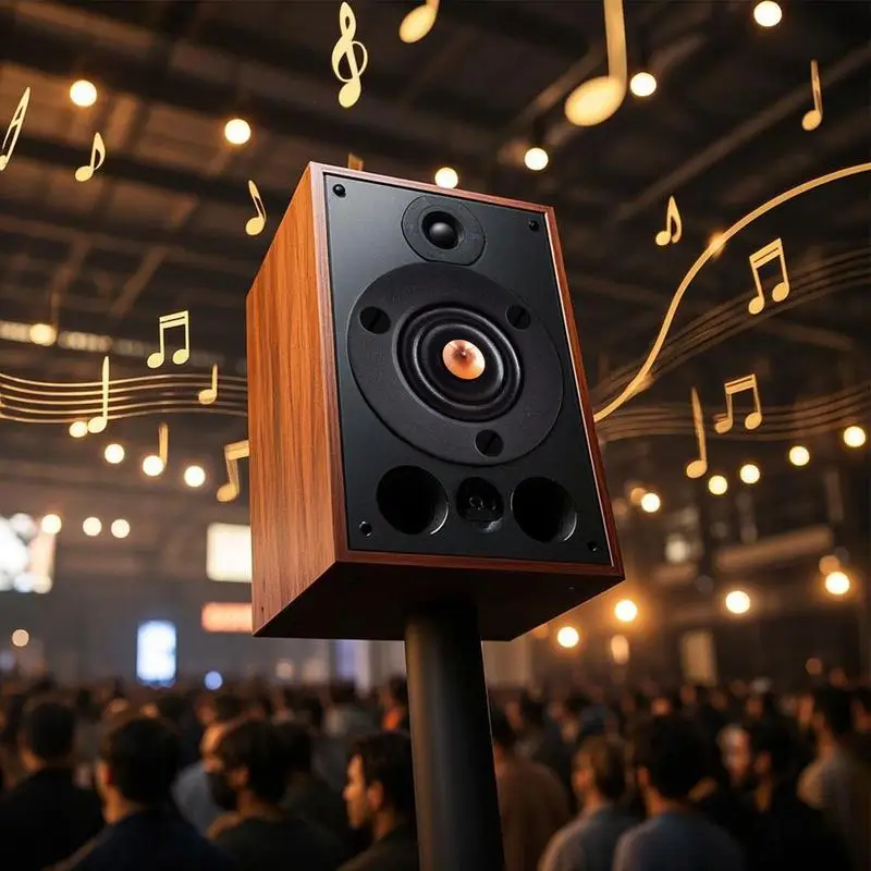 Громкий звуковой динамик, 4-омная акустическая система с импедансом, высокочастотный звуковой сигнал, сменный аудиоаксессуар для записи концертного зала