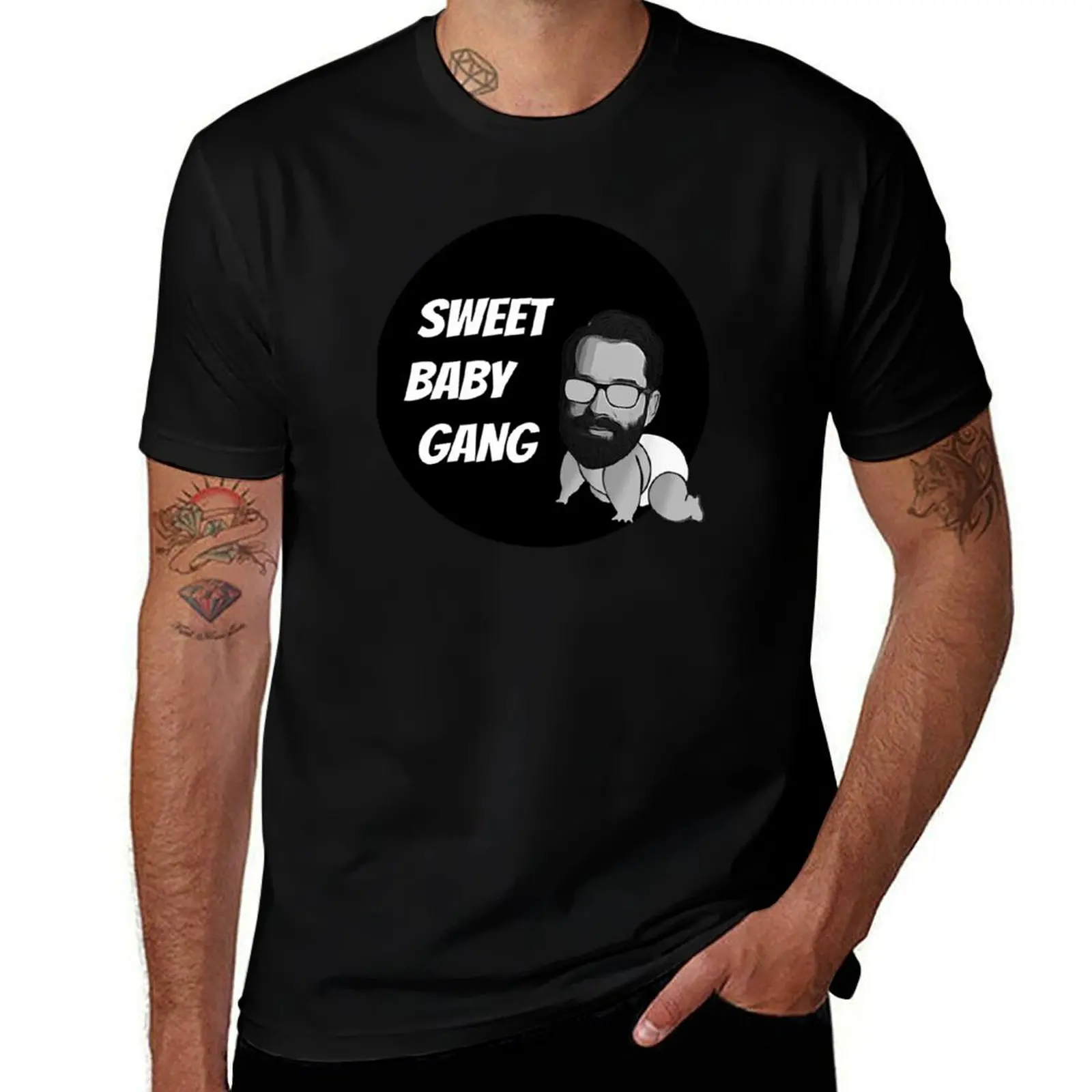 

Sweet Baby Gang (8) T-Shirt t shirt man cotton funny t shirts dark humor T-Shirt