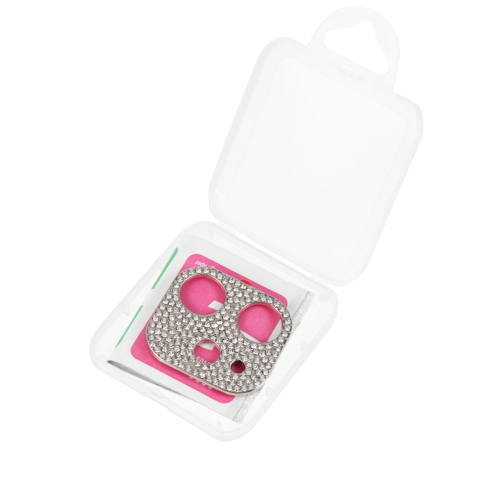 

Flash Diamond Lens Film 12 Protector Cover for Rhinestone Stickers Camera Shiny Phone