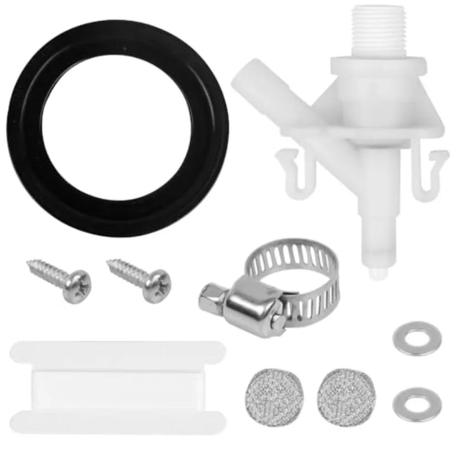 

385311641 RV toilet valve kit Fits for Dometic 300 301 310 311 320 321 Pedal-Flush Toilets Leakage Resistance RV Toilet Parts W