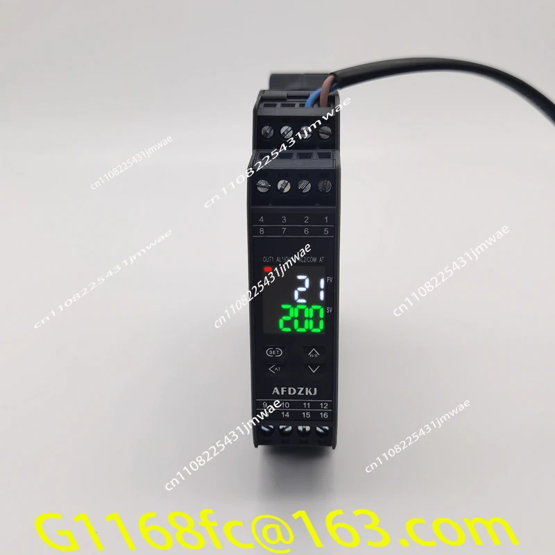 Rail Type Temperature Controller PID Temperature Control Instrument RS485 Communication Alarm Acquisition Module 4-20mA