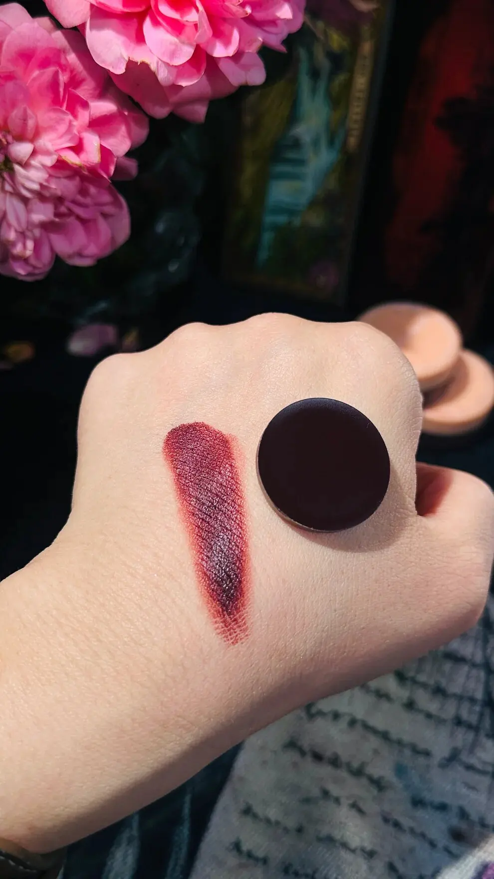 Paleta de Sombras de Ojos Shellwe Makeup Misty Spirit All Matte, Sombra de Ojos con Efecto Niebla, Diez Colores Mate, Disco de Sombra de Ojos Individual
