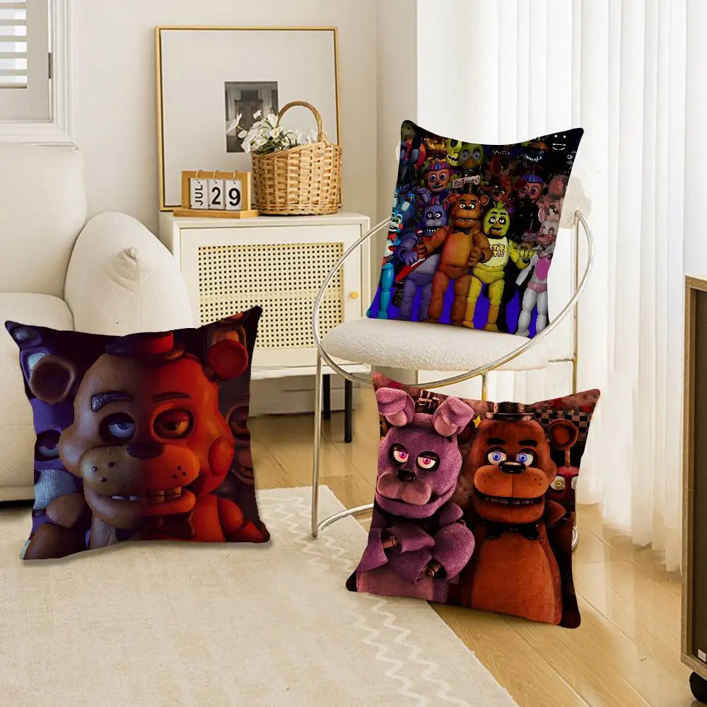 Movie Five N-Nights At F-Freddys Cushion Cover Decorative Pillow Sofa Home Decor case pillow cases