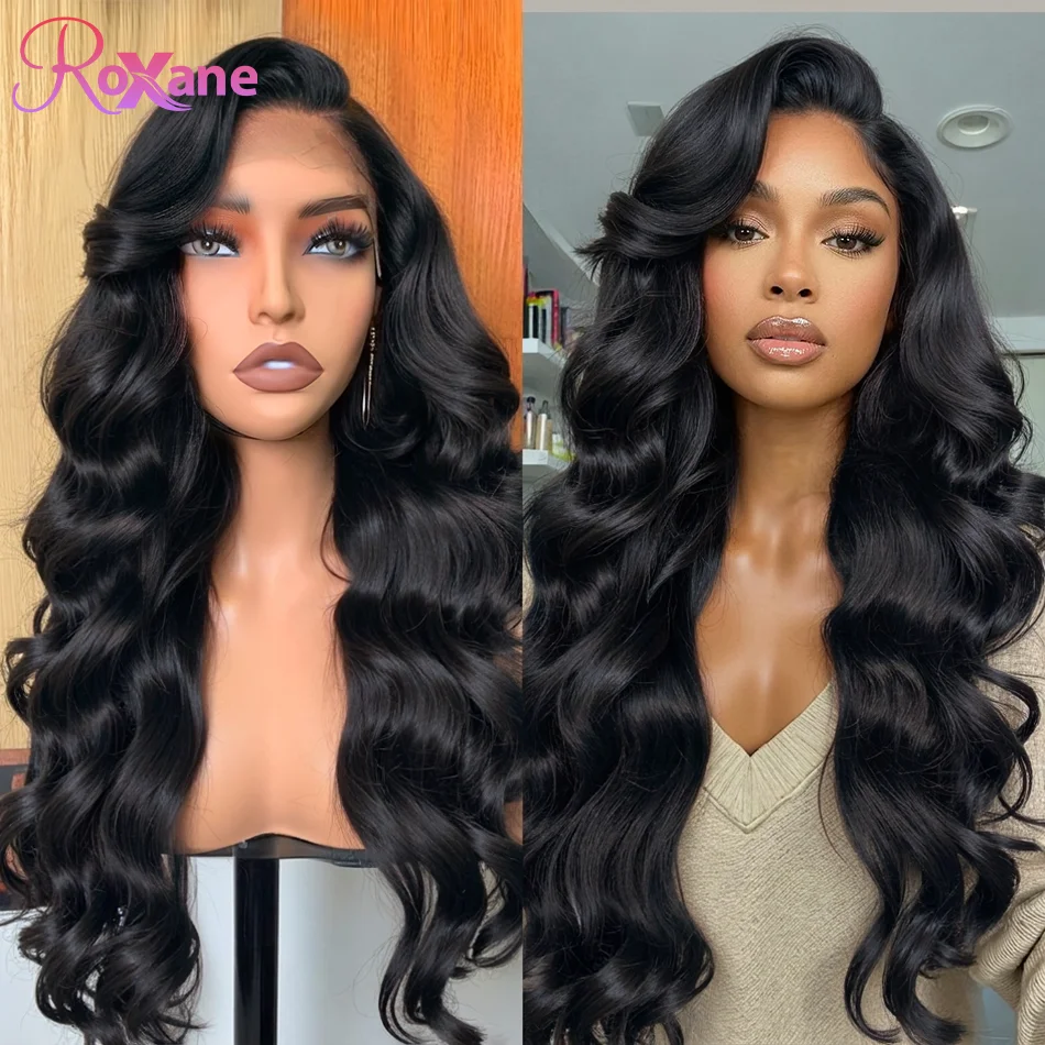 

220% 30-40-дюймовые бразильские парики с эффектом Body Wave, предварительно выщипанные, без клея, 13x4 HD, 13x6 HD, с кружевной передней частью, для женщин, из натуральных человеческих волос
