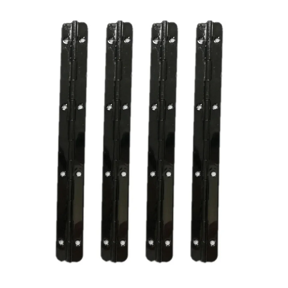 Compact Door Hinges Hinge Strap DIY Projects Easy Installation Elegant Black Finish Robust Support Versatile Applications