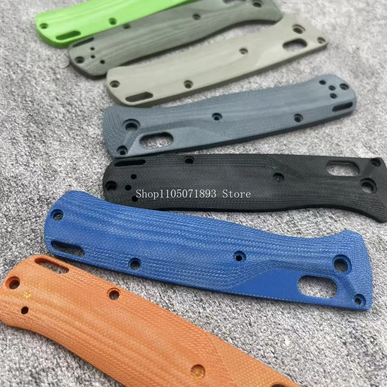 DIY Handmade Knife Handle Making Material 9 Colors 1 Pair G10 Material Knife Handle Scales BM 535 Knife Making Accessories Part