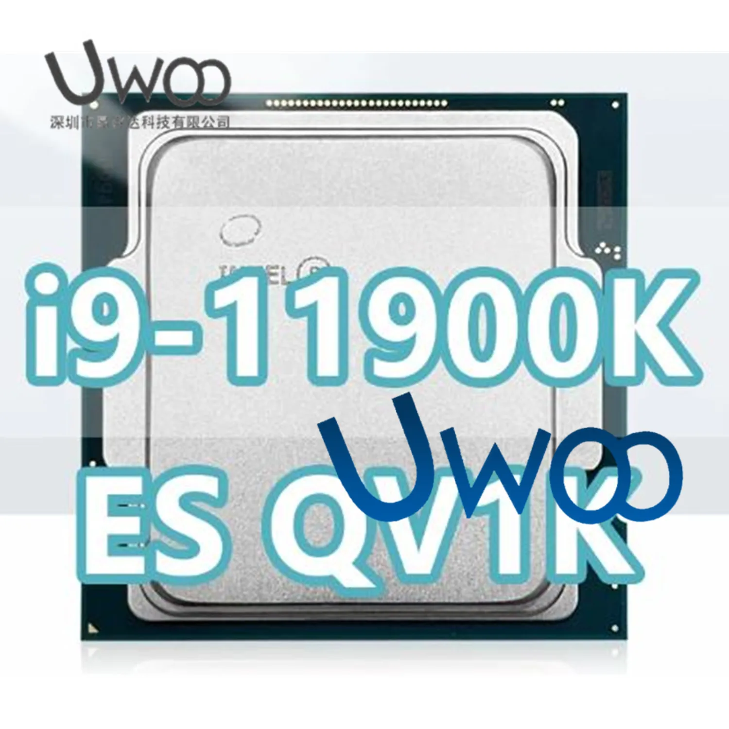 Core i9-11900K ES QV1K CPU 14nm 8 Cores 16 Threads 3.4GHz 16MB 125W 11thGeneration Processor Socket LGA1200 for Z490 motherboard