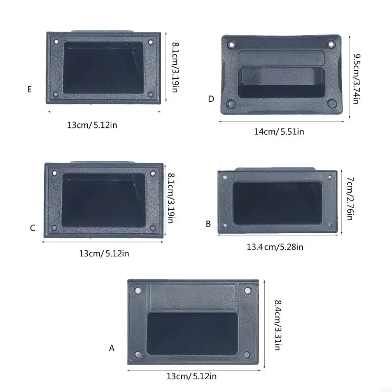 19QA Solid Recesed Speaker menangani pegangan genggaman untuk aksesori speaker untuk band pesta