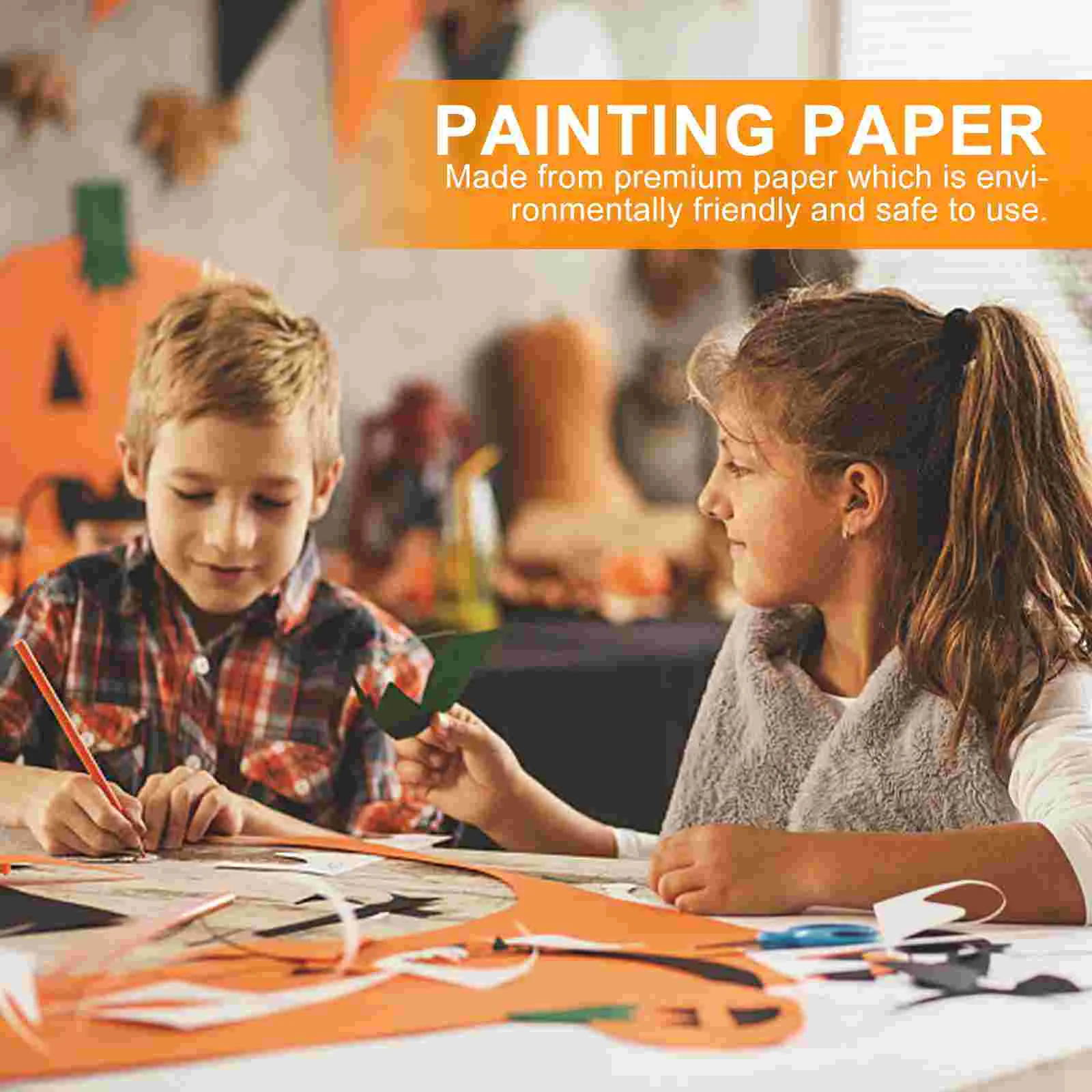 

2 Rolls Drawing Paper Blank Sketch Easel Craft Bulletin Board White Painting Child