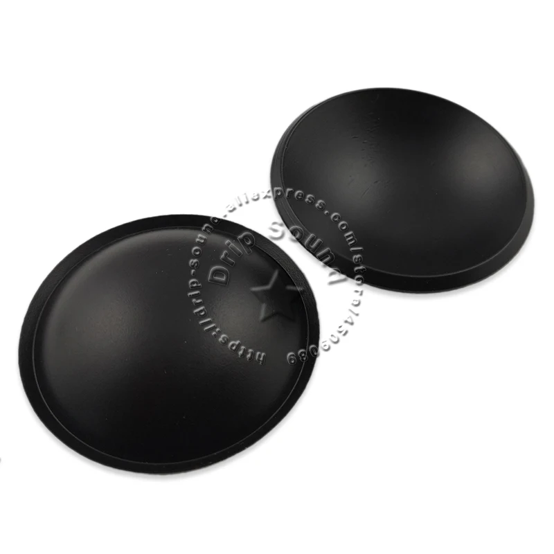 2pcs 40mm/50mm/54mm Speaker Soft Plastic Glue Dome Dust Cap Woofer Cone Cover Bass Repair Parts