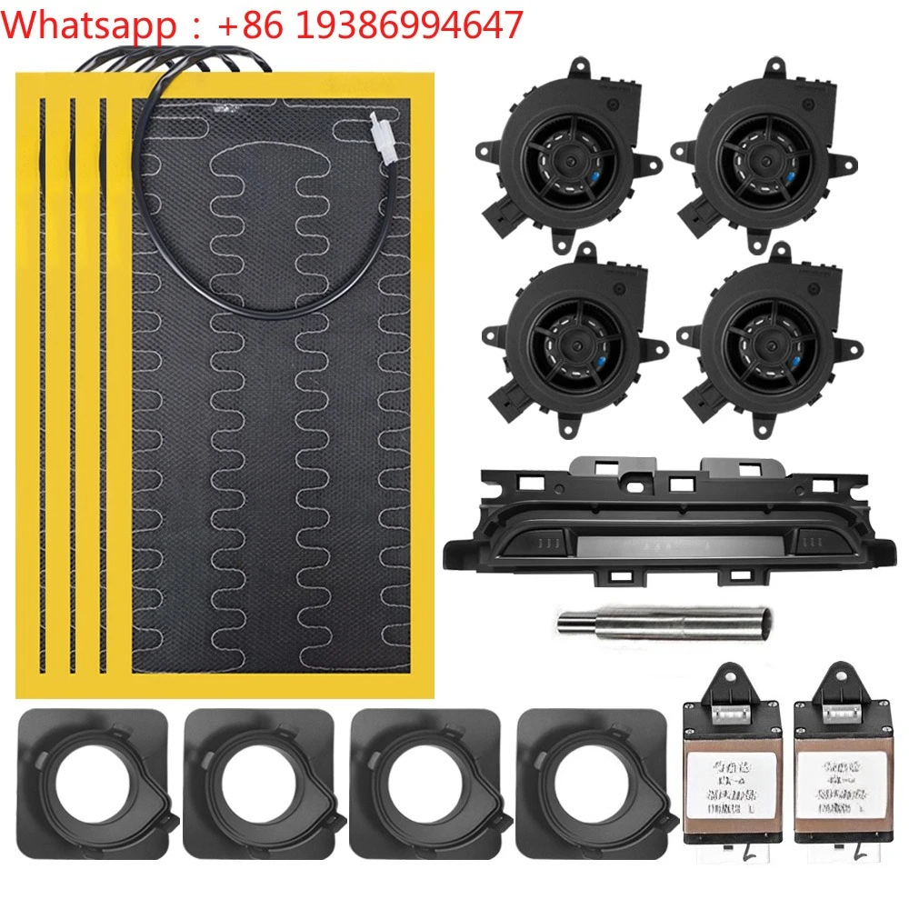 For Fits for Mazda CX5 17-25 Seat Ventilation Heating Kit 12V DC Silent Fan Carbon Pad 3 Speed Switch Aftermarket Retrofit Parts