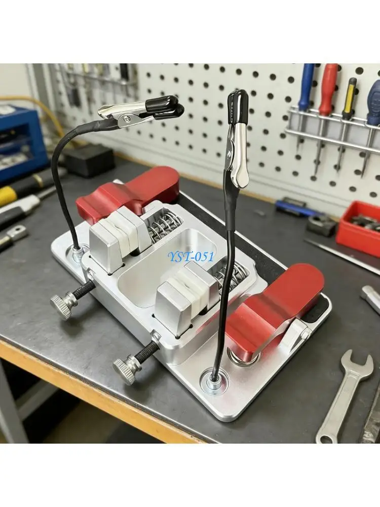 

E15A Circuit Board Repair Multifunction Helping Hands Soldering Station Heat Resistant Clamp with Clip
