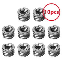 10/20/30pc Camera Screw Nut 1/4 To 3/8 Inch Convert Screws Standard Adapter Screw Quick Release Screw Tripod Mount Adapter Screw