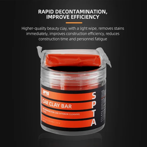 Imagen 2 del producto SPTA-arcilla para lavado de coches, 150g, arcilla para limpieza de coches, estilismo automático, eliminación de barro, limpieza de coches