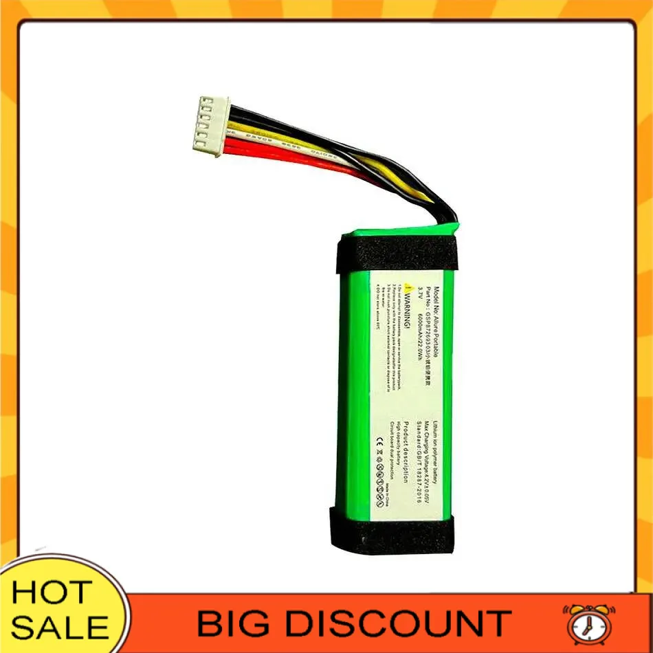 

Stable For Harman GSP872693 03 Small Amber Speaker Battery 6000Mah