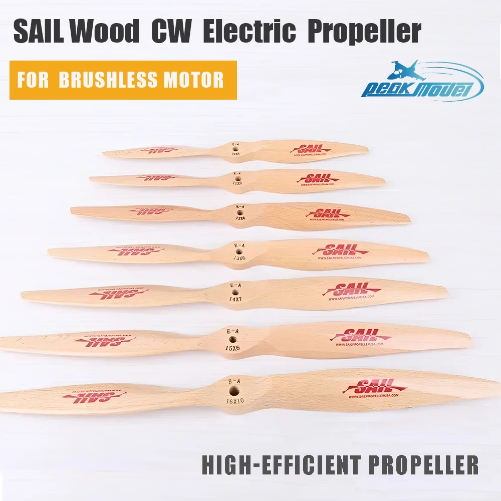 SAIL High-efficiency Electric Beech CW Propeller for Brushless motor